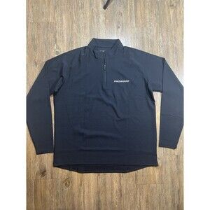 Holderness and Bourne The Stuart - Q-zip Quarter Zip Pullover Black Large